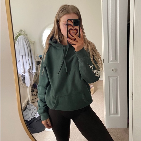 FORST GREEN PLEASURES HOODIE - Picture 3 of 4